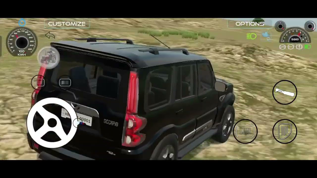 Scorpio operating  3D gaming 🚜💥#gaming #tranding #scorpio 