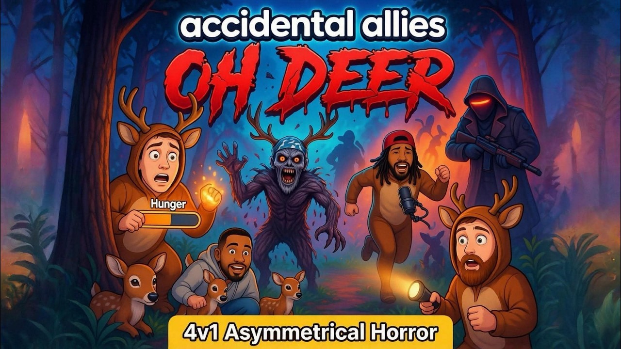 Oh Deer Chaos: Pretending to Be NPC Deer Until We Eat the Hunter | Accidental Allies