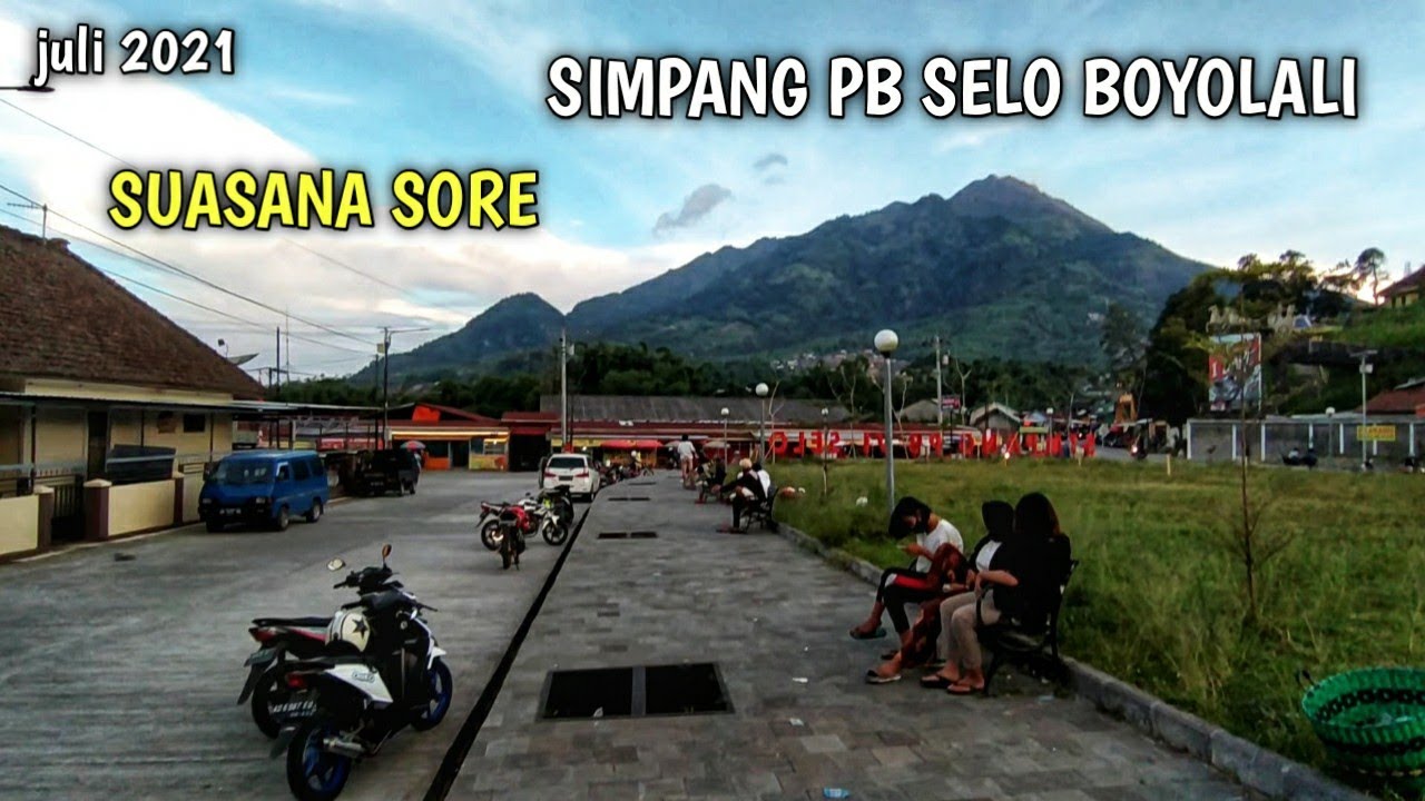 SUASANA SORE SIMPANG PB SELO | KONDISI TERKINI SIMPANG PB SELO BOYOLALI