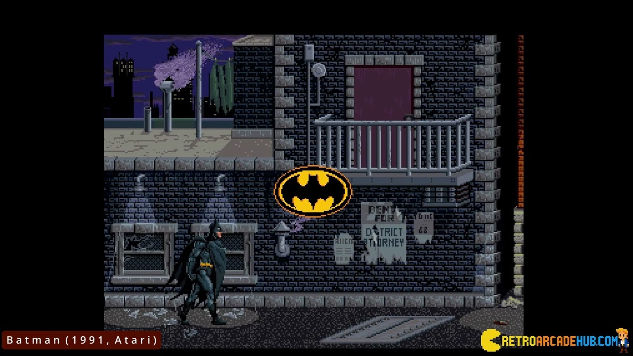 Batman (1991, Atari) for ARCADE.