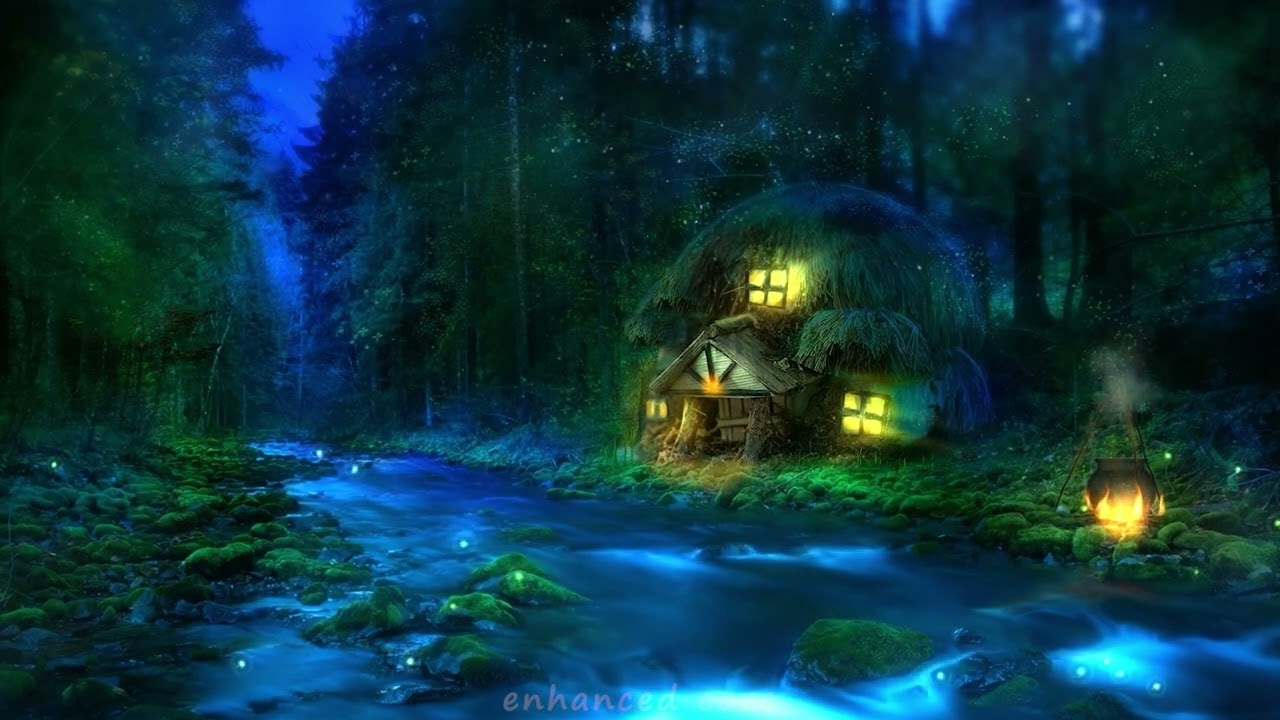 River side Cabin Relaxing music for having coffee | Coffee Time | Enhanced Core