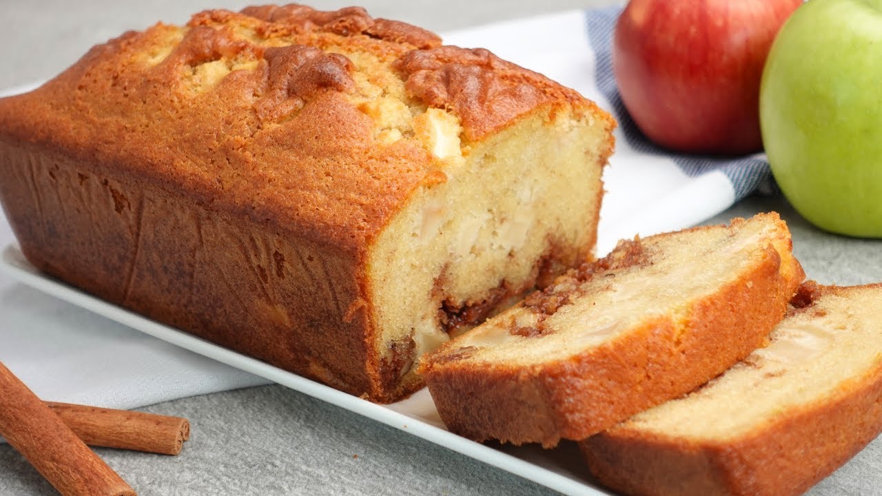 Apple Walnut Cinnamon Cake 🍎 Perfect with a Cup of Tea!