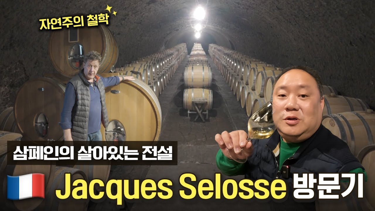 현시점 가장 핫한 샴페인🍾 살아있는 전설 Jacques Selosse의 철학, 비하인드 스토리 듣기