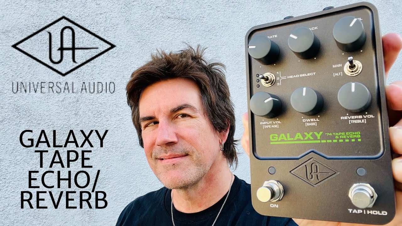 Педаль UA GALAXY 74 TAPE ECHO и REVERB! Новинка 2023 года