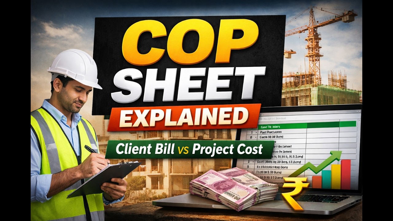 COP Sheet for Client Bill | Billing Engineer Complete Guide (Excel Format)