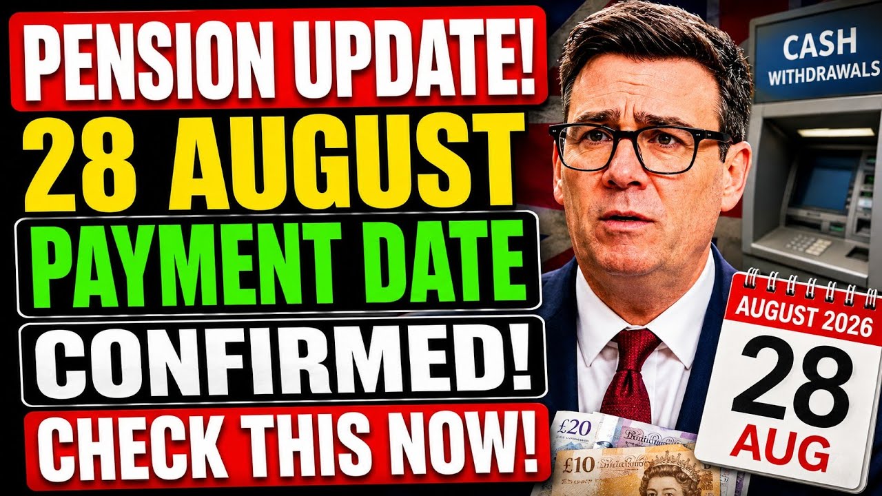 UK Pension Update: 28 August Payment Date Confirmed &mdash; What Pensioners Need to Know