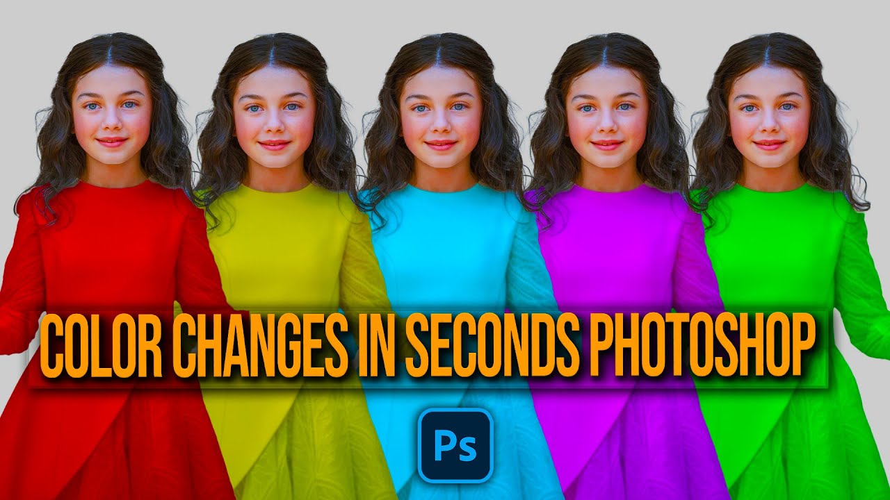 Photoshop 2025 How to Change ANY Color to ANY Color in Seconds #zacademy  #youtubeshorts #youtube