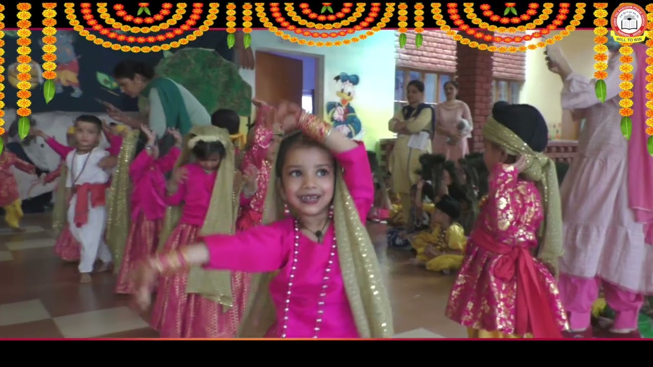 CELEBRATING SHRI KARISHNA JANAMASHTMI BY CLASS NURSERY|| DAY 2ND @GTBDHURI