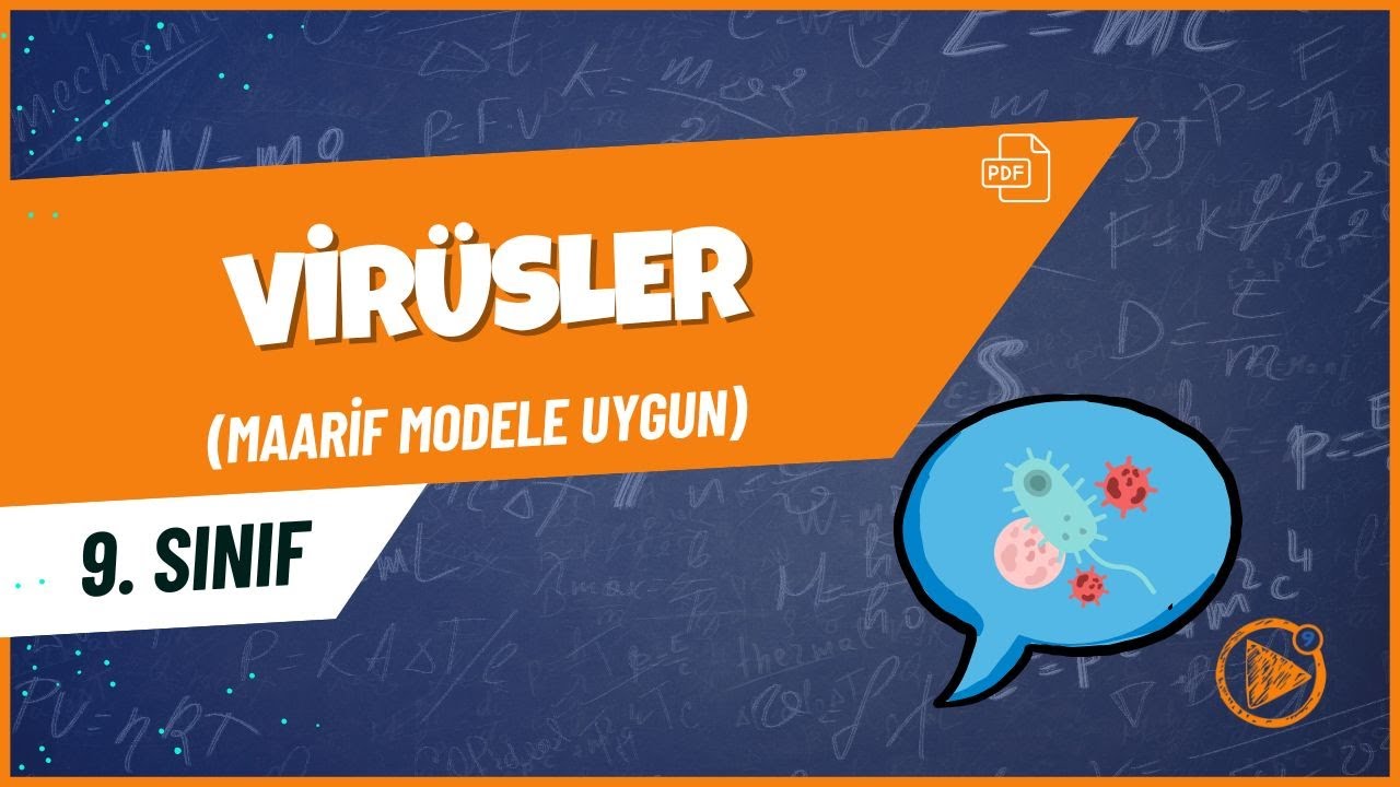 Vir&uuml;sler | 9. Sınıf Biyoloji Konu Anlatımı | 2025- 2026