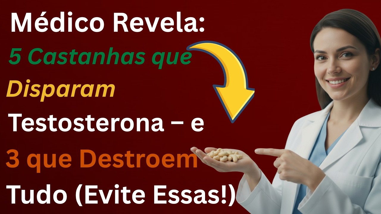 Médico Revela: 5 Castanhas que Disparam Testosterona – e 3 que Destroem Tudo (Evite Essas!)