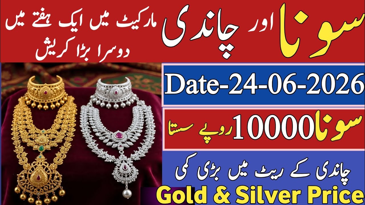 Silver price today in Pakistan | Gold price today | chandi rate in Pakistan | aaj ka gold rate