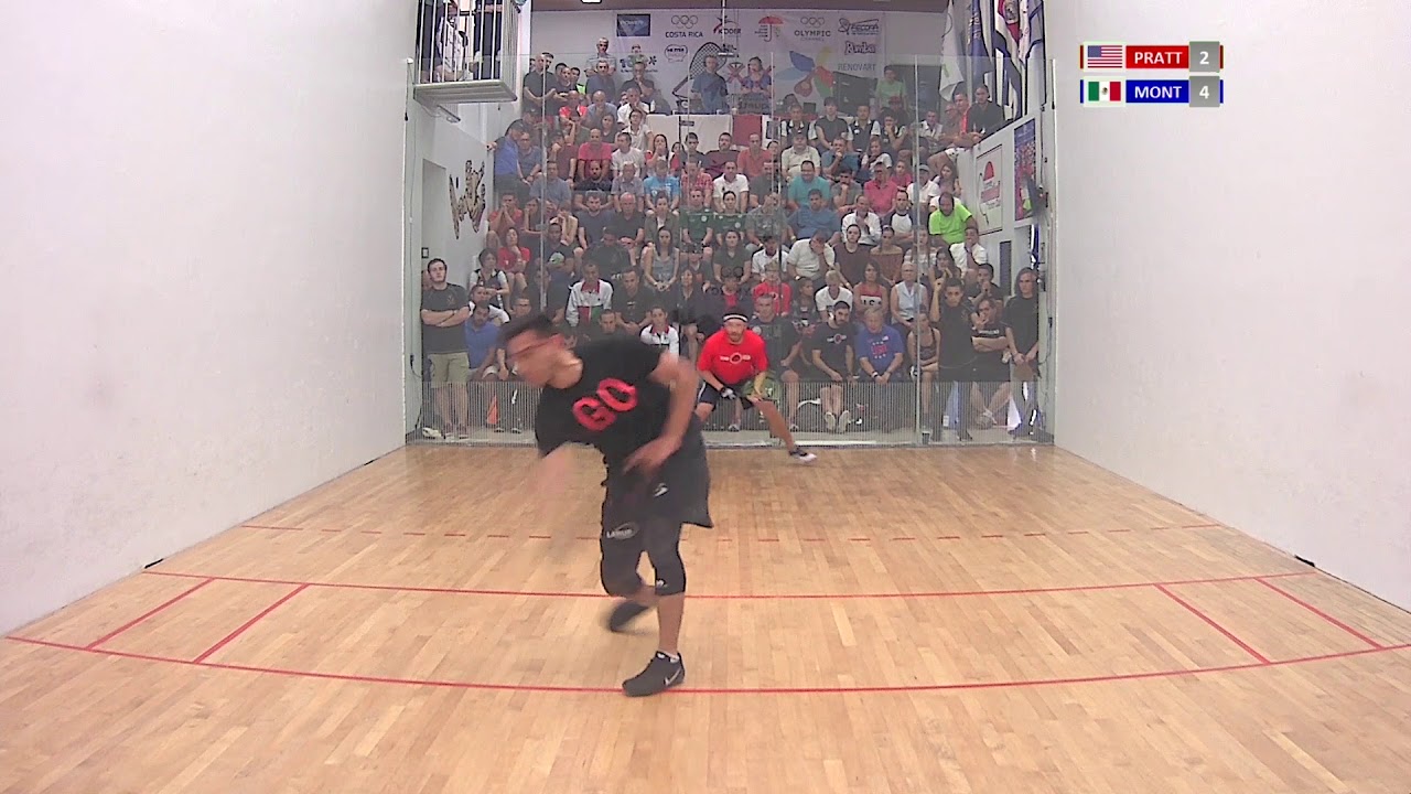 2018 World Championships - Men's Singles Final - Pratt USA vs Montoya MEX