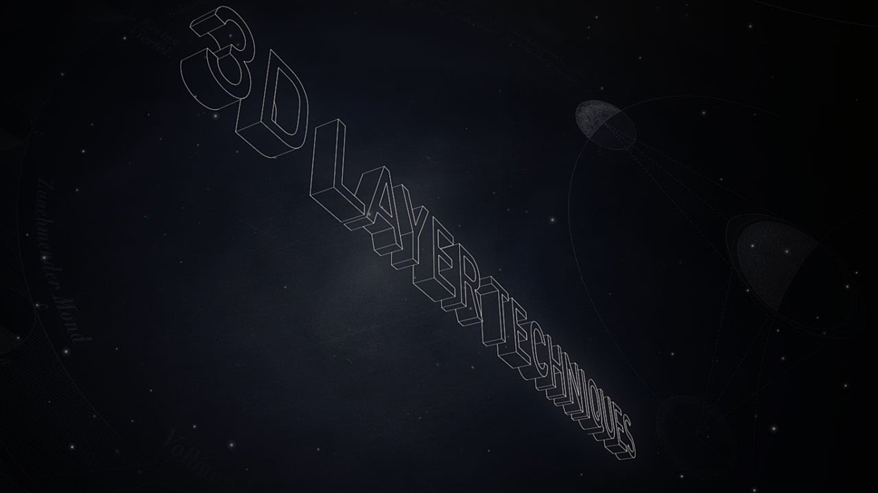 After Effects 3D Layer Techniques
