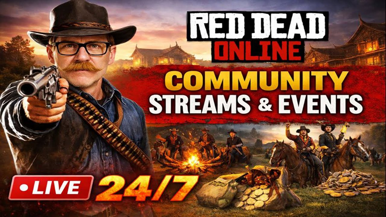 🔴  24/7 Replays | Red Dead Online Streams & Community Events (Always On)