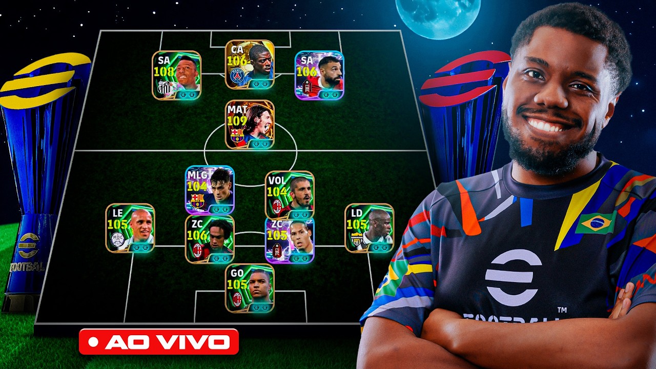 MADRUGOU JOGANDO EFOOTBALL