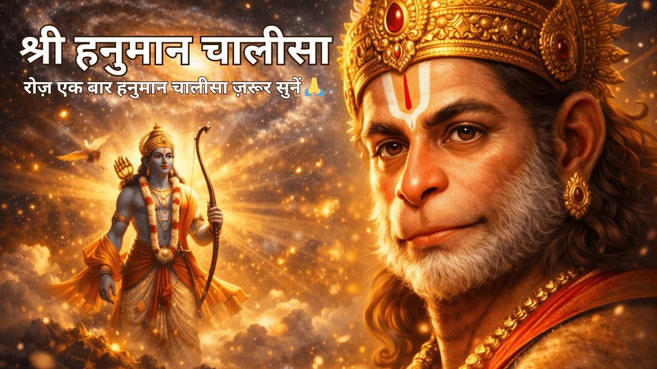 सबसे शक्तिशाली हनुमान चालीसा | Powerful Hanuman Chalisa (Full) 🙏🚩