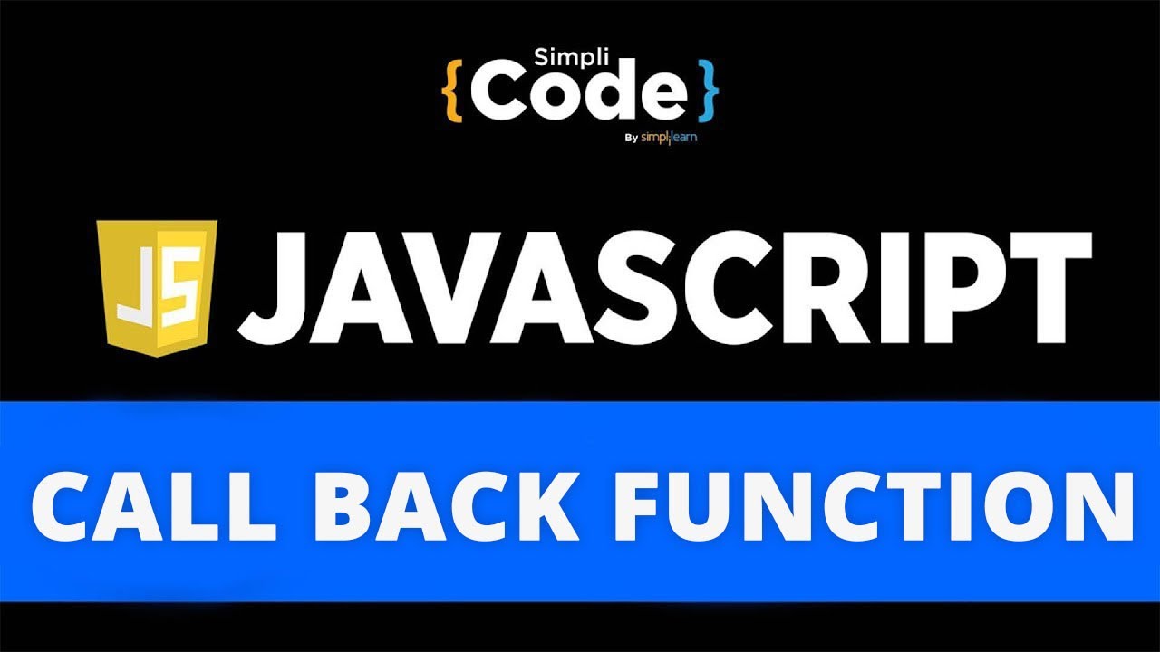 Функция обратного вызова в JavaScript | Объяснение функций обратного вызова JavaScript | JavaScri...