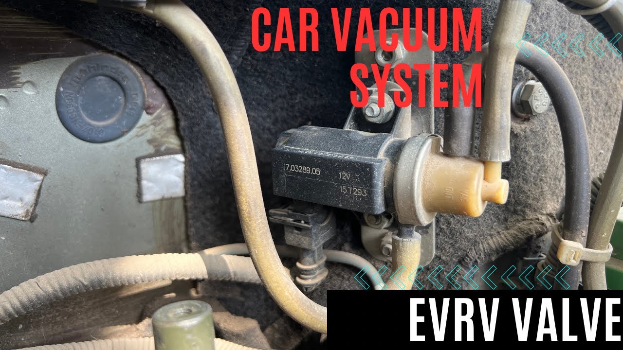 EVRV, Electronic vacuum regulating valve. Egr solenoid or turbo vacuum solenoid controller EGR valve