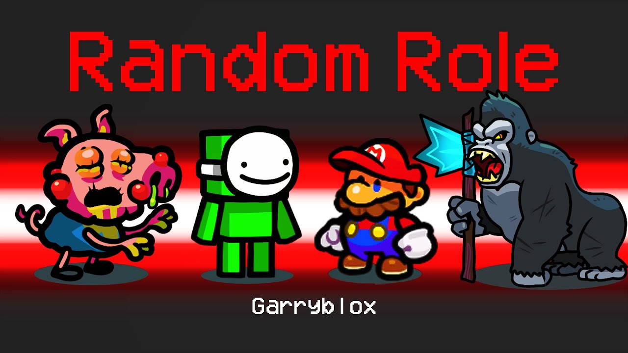 Super RANDOM ROLES Mod in Among Us! (Funny)