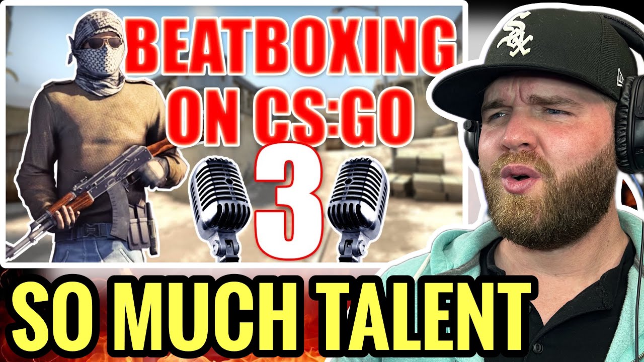 *First Time Hearing* Codfish- WHEN A BEATBOXER PLAYS CS:GO 3 - INSANE! (REACTION)