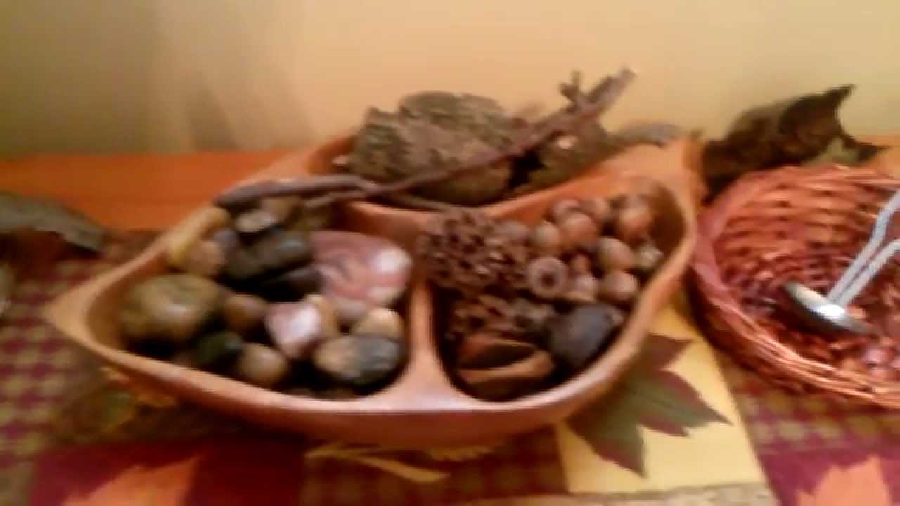 Nature table set up