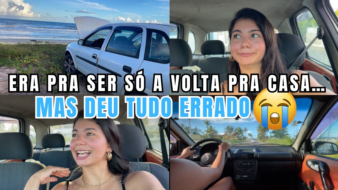 SOZINHA NA ESTRADA E O CARRO FERVENDO! O QUE EU FIZ? 🔥🚗