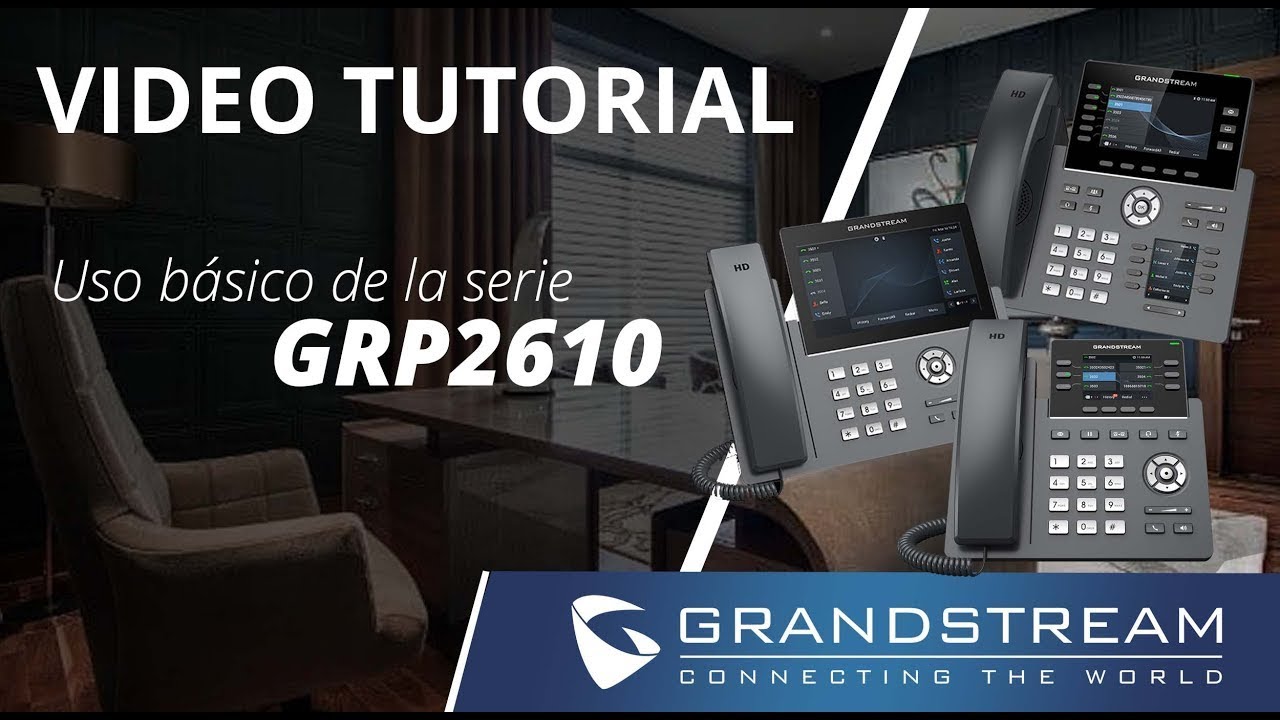Video Tutorial   Uso básico de la serie GRP261x/GRP2624/GRP2634/GRP2650/GRP2670