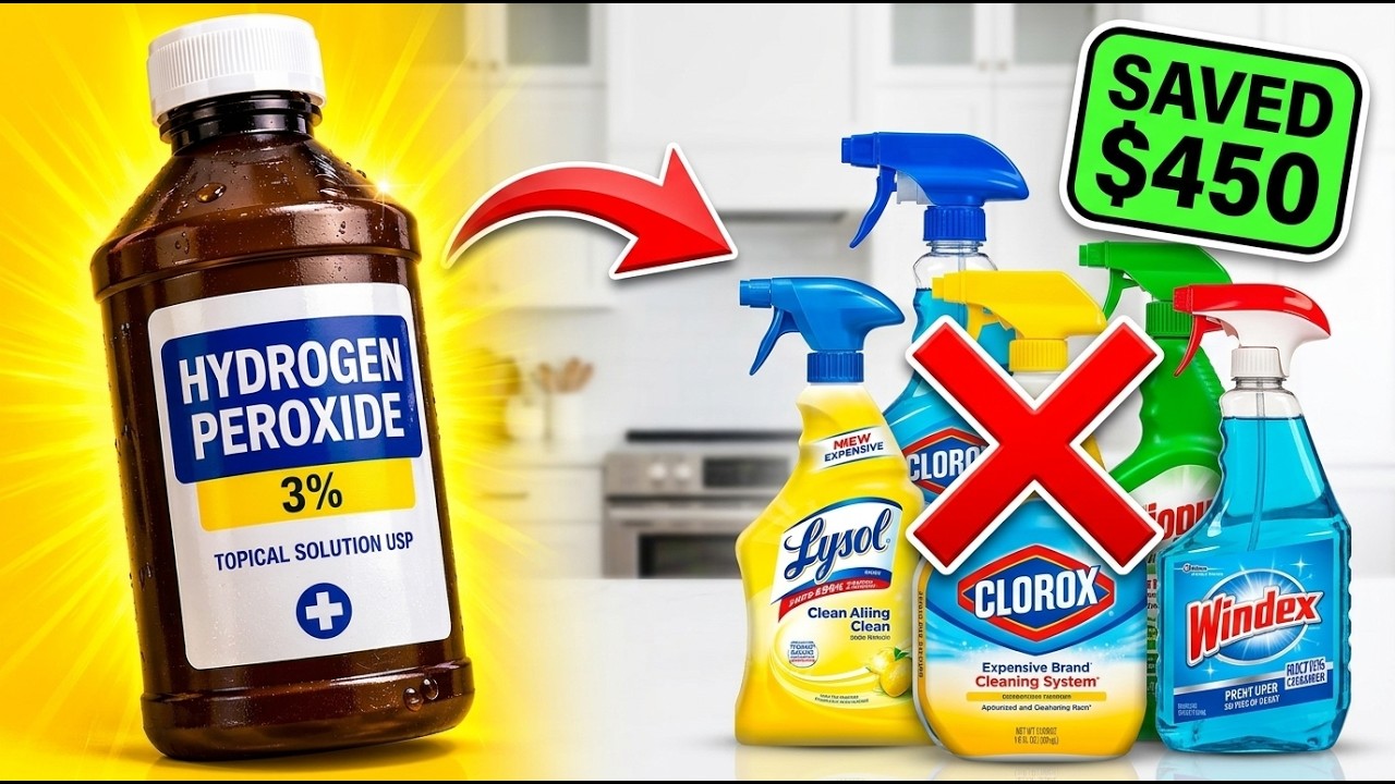 17 Hydrogen Peroxide Uses That Save Homeowners Hundreds Every Year
