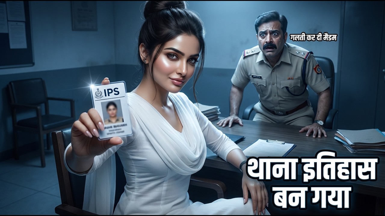 “दरोगा ने लड़की को हल्के में लिया…😱 | IPS Power Story”