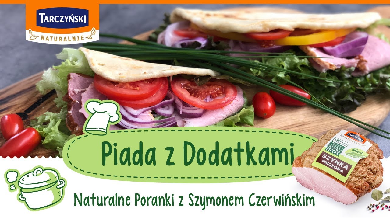 Naturalne Poranki z Szymonem Czerwińskim - Piada z dodatkami