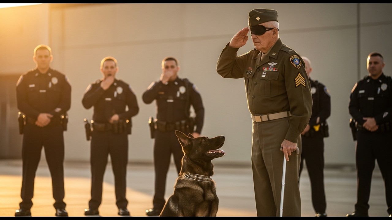 The Secret History Between a Blind Veteran and a Dangerous K9 will Make you CRY #viral #fypシ
