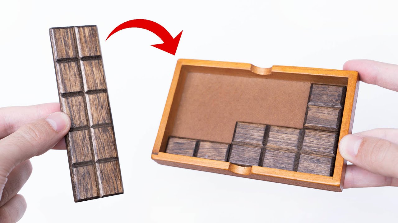 ENCAJA EL CHOCOLATE SIN ROMPERLO ¿ERES CAPAZ?