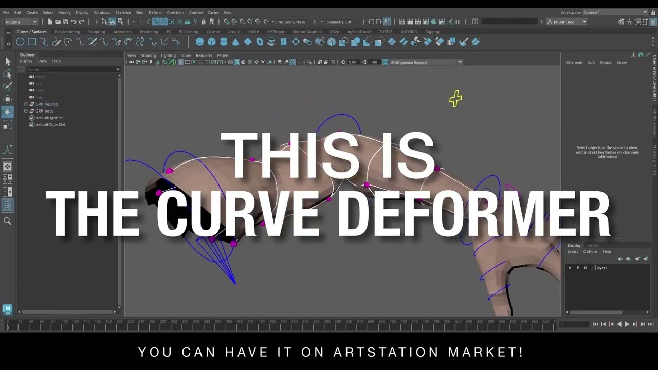 Curvenet Tool