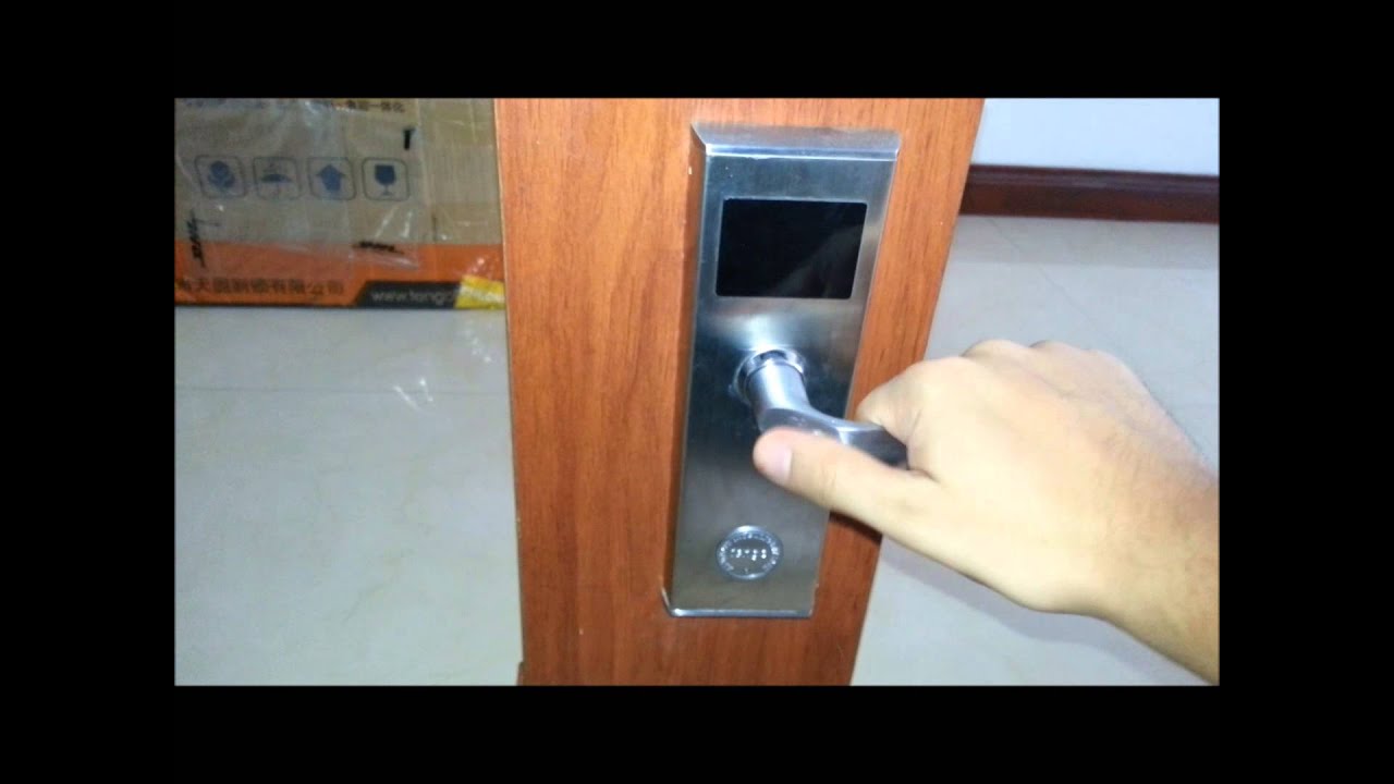 Cerraduras electronicas, sistema para hotel con programador de tarjeta