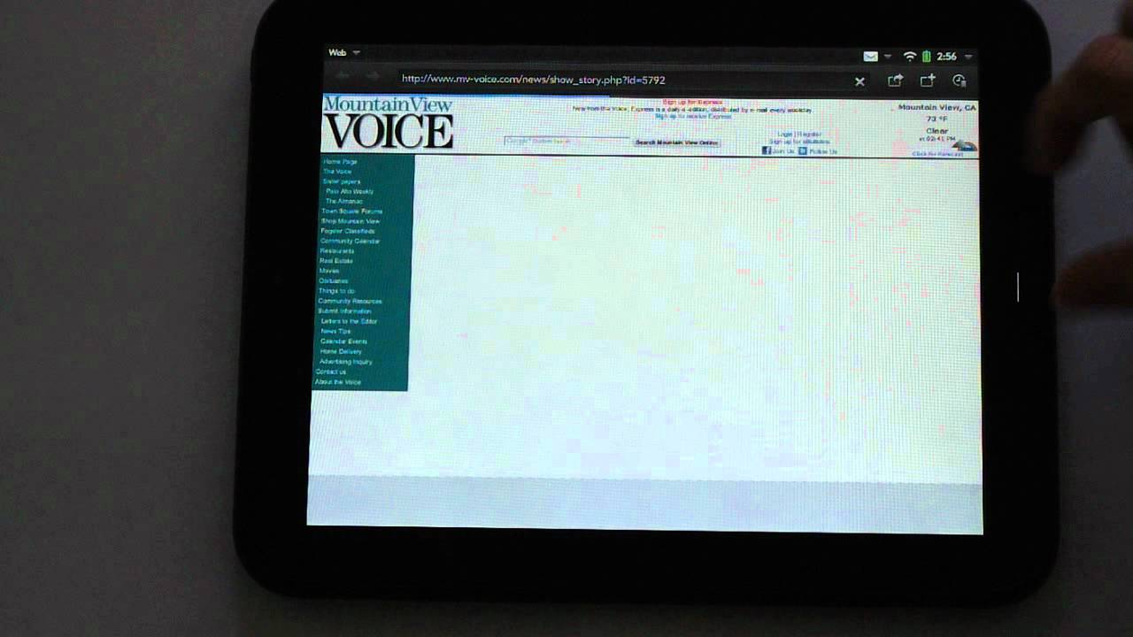 Tabbed Cards with Just Type Integration on webOS CE
