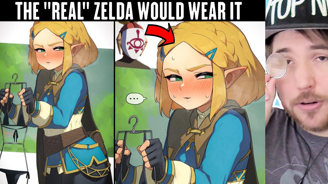 TRICKING FAKE ZELDA INTO WEARING QUESTIONABLE OUTFITS - Zelda Memes