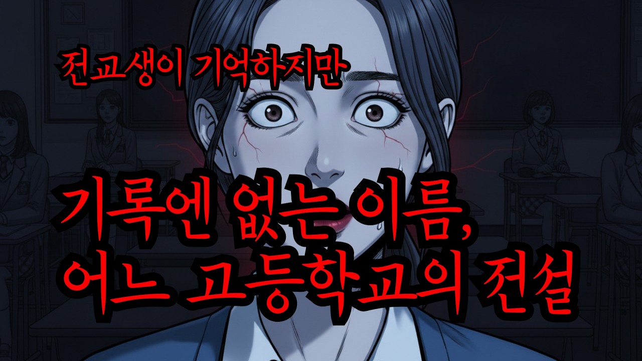 전교생이 기억하지만 기록엔 없는 이름, 어느 고등학교의 전설