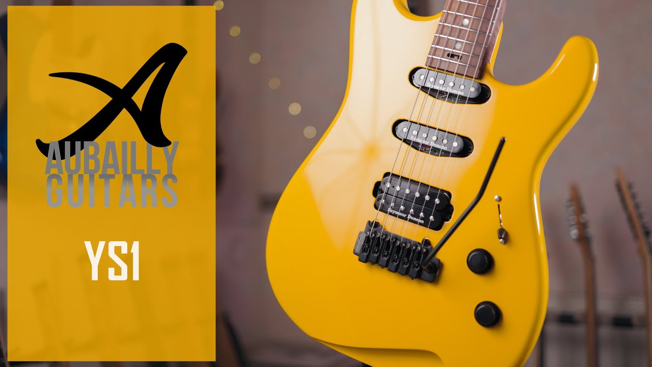 Aubailly guitars YS1 - Super strat de luthier
