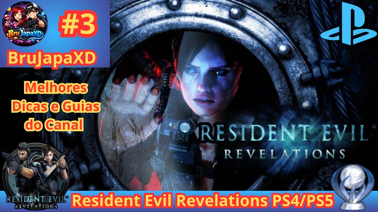 Resident Evil Revelations PS4/PS5 #3 Pesadelo Total no Navio|Segredos e Revelações|Legendado PT/BR