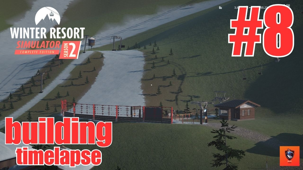 Winter Resort Simulator 2 | building map series – Part 8 | Creating a New Ski Resort (Timelapse)