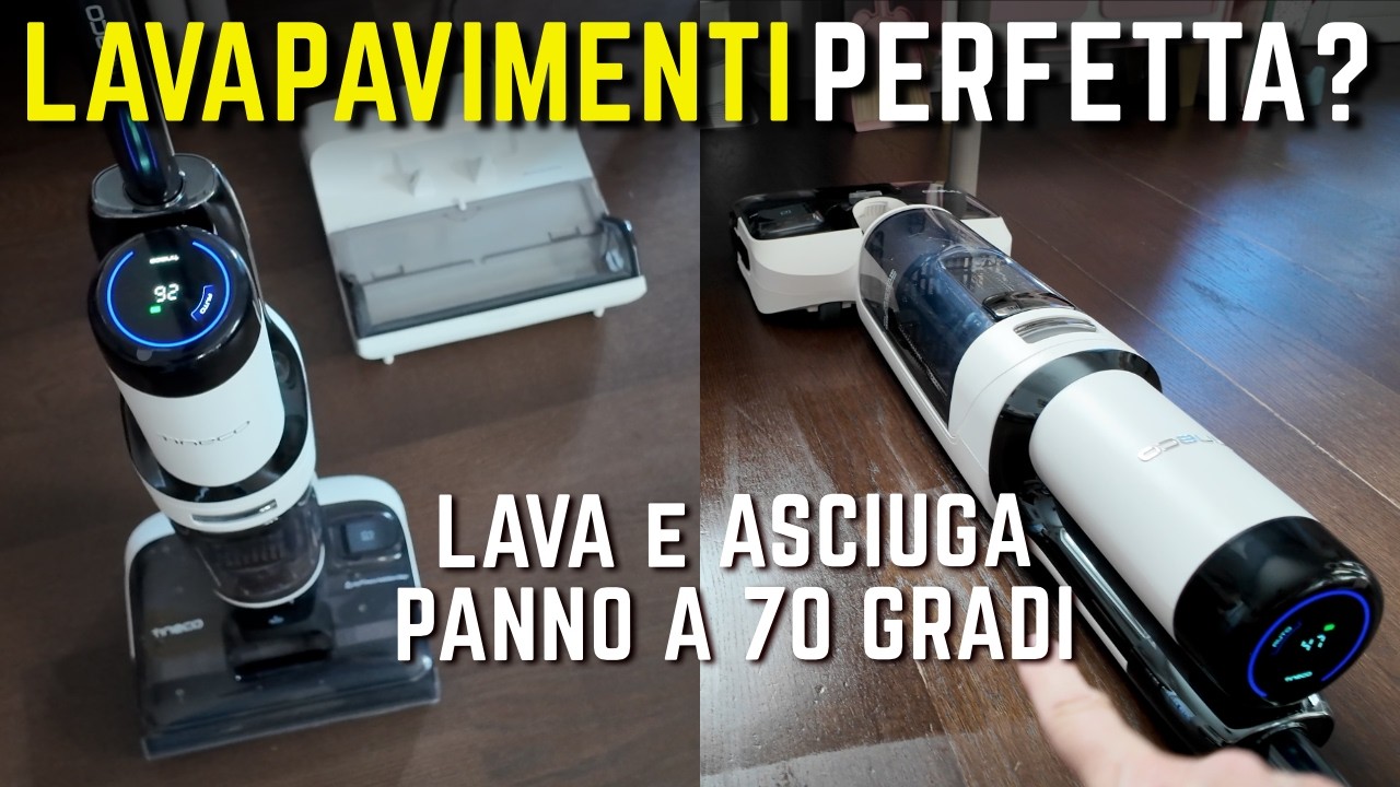 l'unica LAVAPAVIMENTI che VORRAI subito Tineco FLOOR ONE STRETCH S6