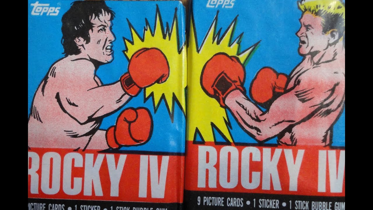 What's Inside - Rocky IV Movie Photo Cards (1985, Topps)