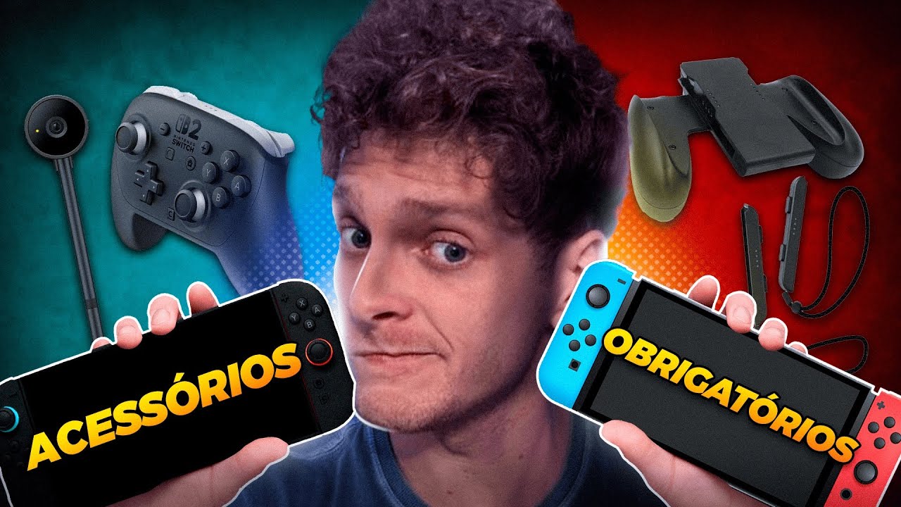 ACESS&Oacute;RIOS OBRIGAT&Oacute;RIOS para NINTENDO SWITCH 1 e 2 !!  ​