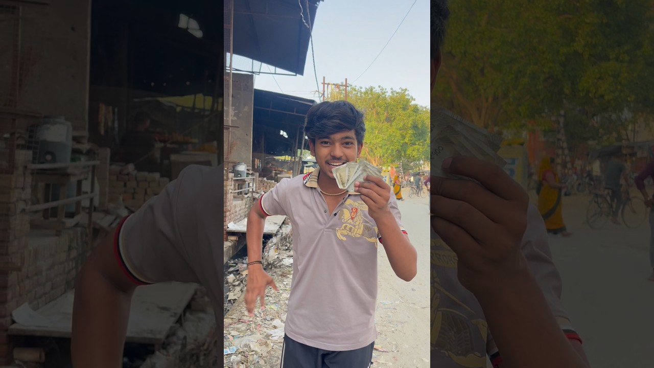 I Asked Strangers for Free Food... Then Gave Them 75,000! #foodchallenge #chellenge #shorts