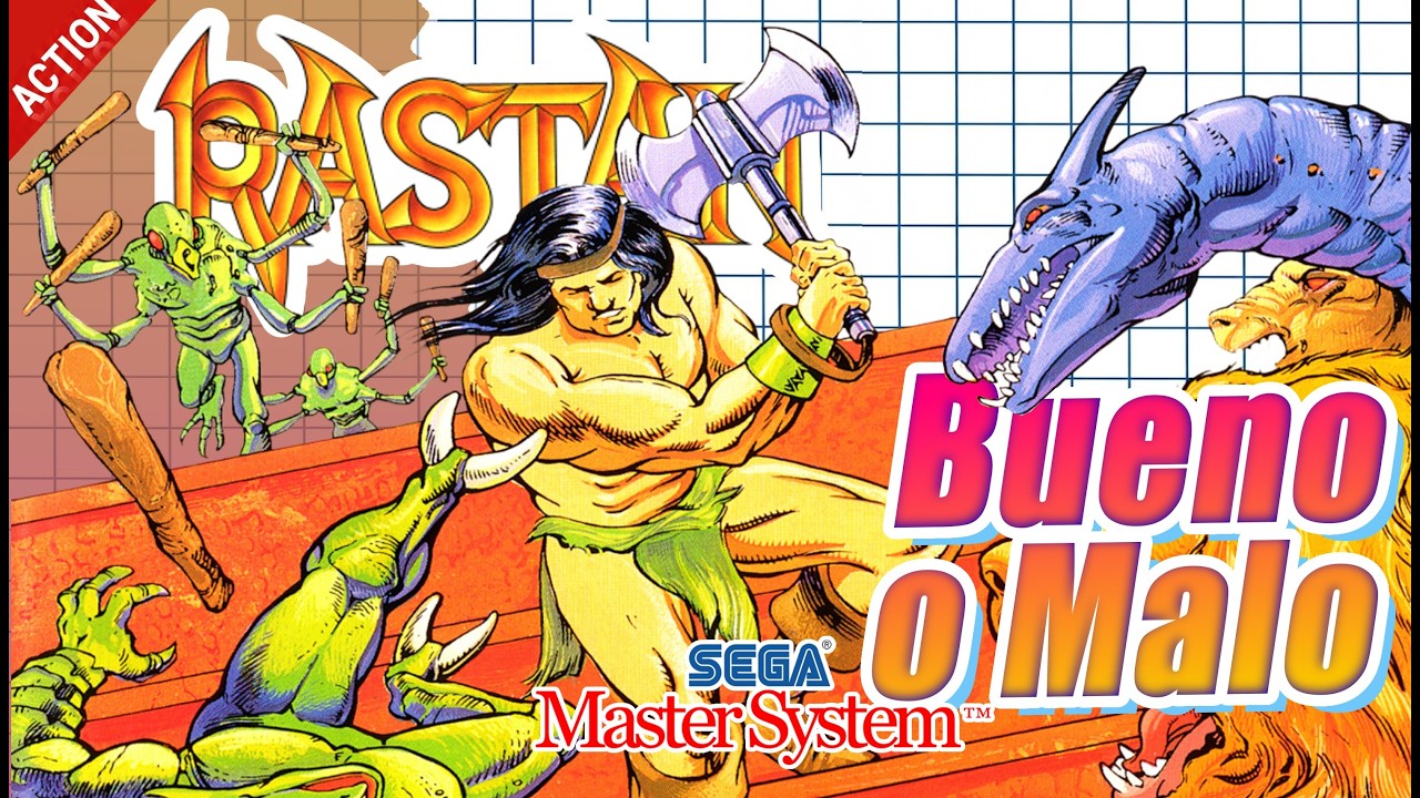 Rastan (Master System) - ¿El mejor bárbaro de 8 Bits o una DECEPCIÓN total? | Reseña Retro