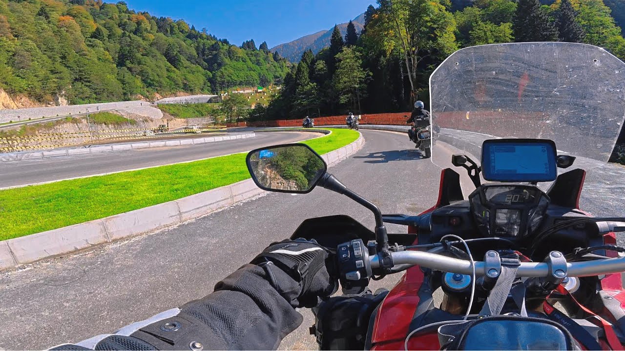 2 R 1250 GS - 2 AFRİCA TWİN DCT Ayder Yaylası'na Tırmanma