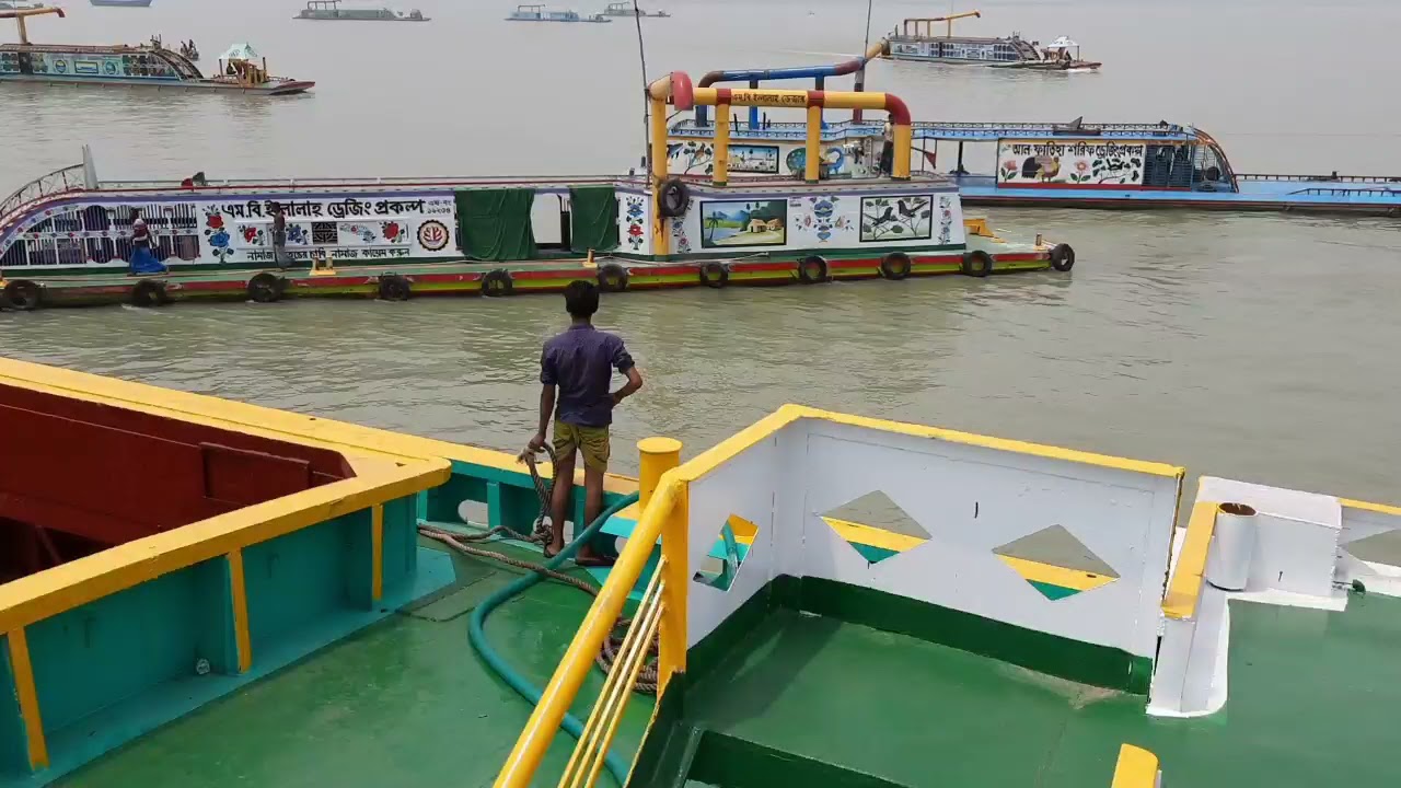 বাল্কহেড জার্নি ডেমরা টু চাঁদপুর।