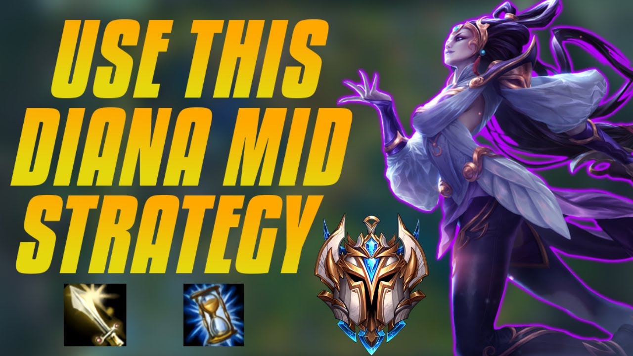 DIANA MID - How To Carry At Any Elo - Use This Diana Mid Strategy