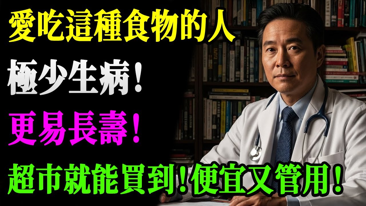 60 歲後這樣吃，血管年輕 20 歲？醫生激推 8 大「長壽神藥」，超市就能買到，便宜又超管用！
