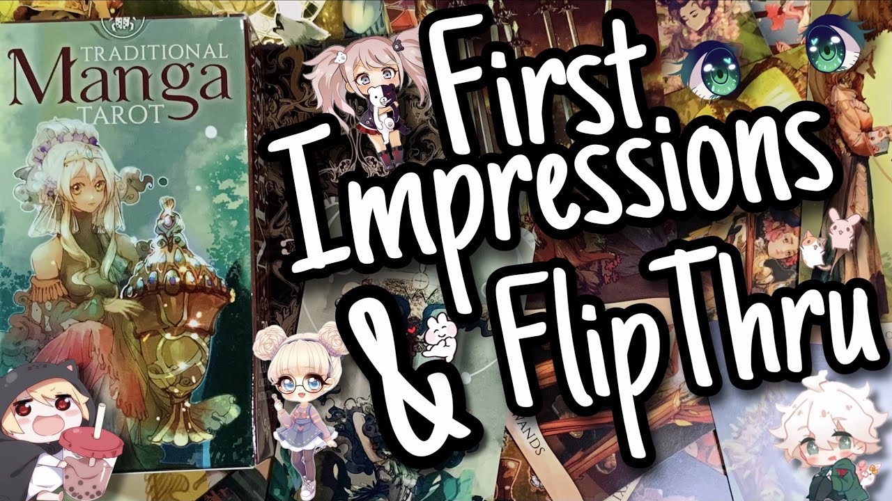The Traditional Manga Tarot | 1st Impressions & Deck FlipThru